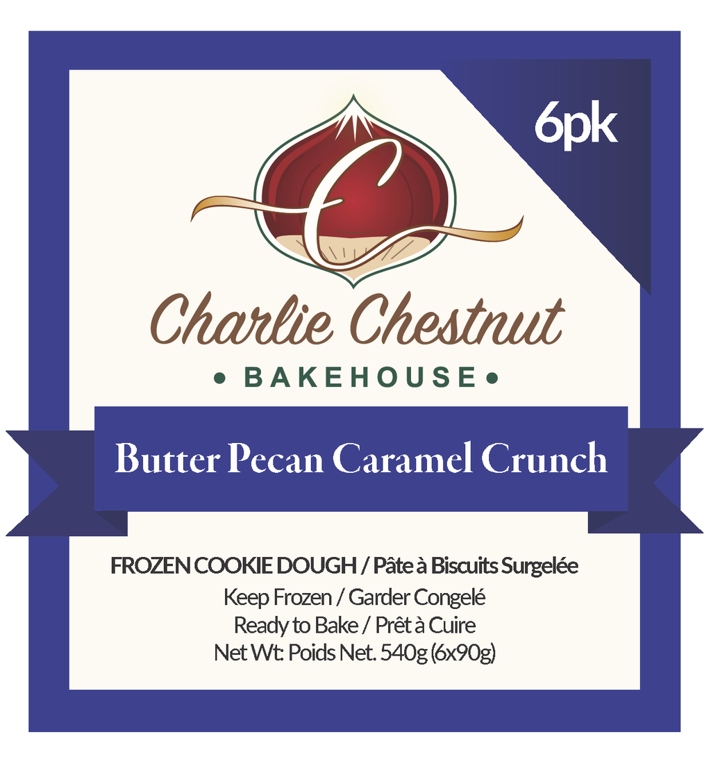 Butter Pecan Caramel Crunch Cookie Pucks (Wholesale)