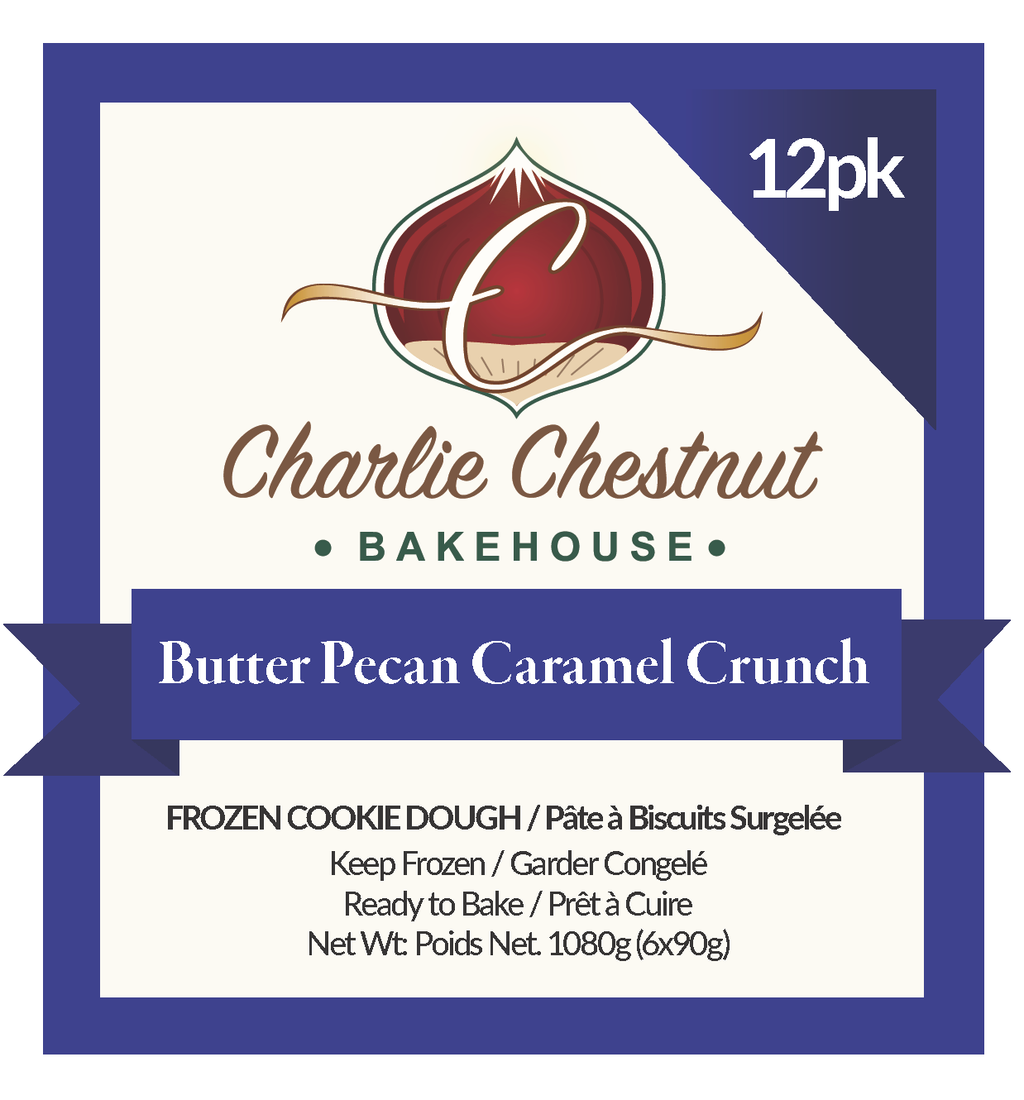 Butter Pecan Caramel Crunch Cookie Pucks (Wholesale)